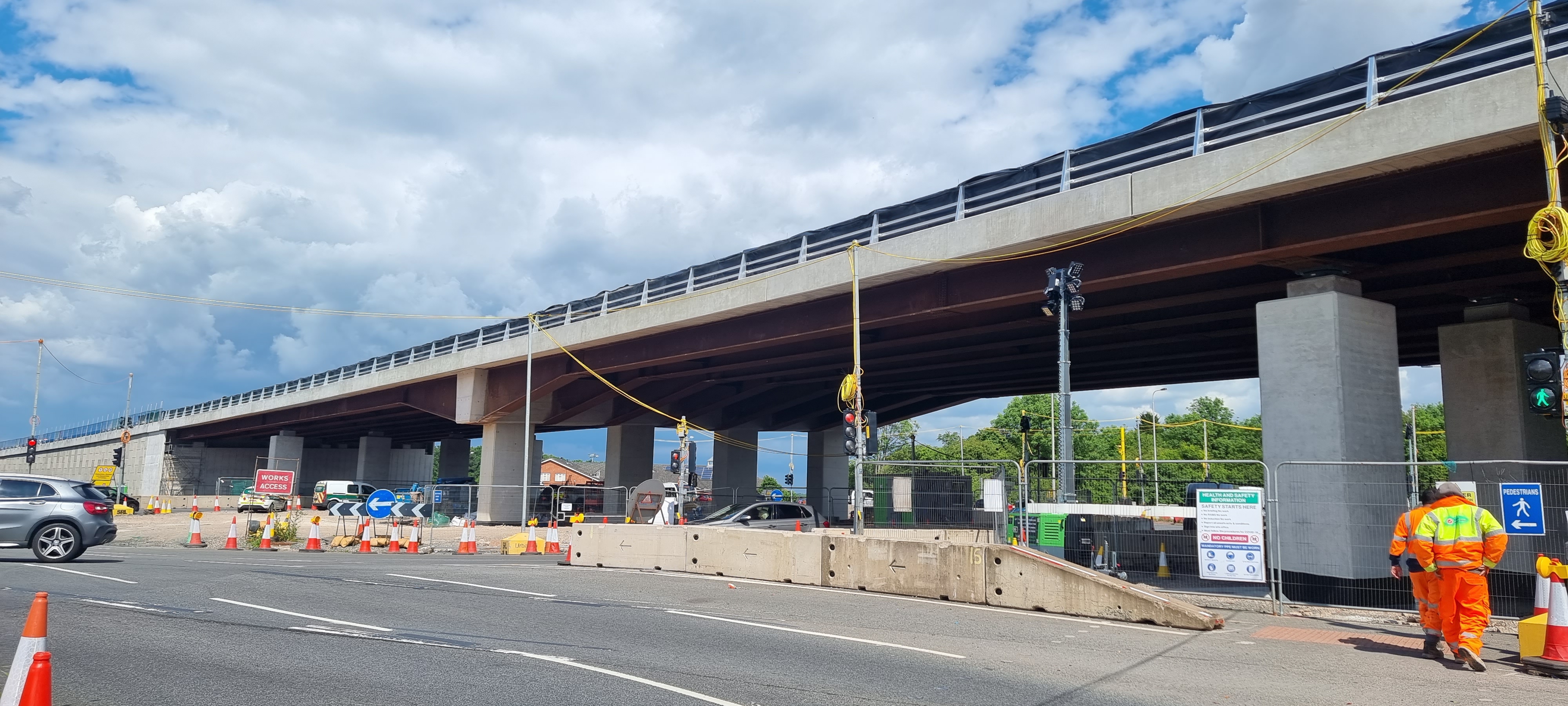 Flyover & Retaining Wall